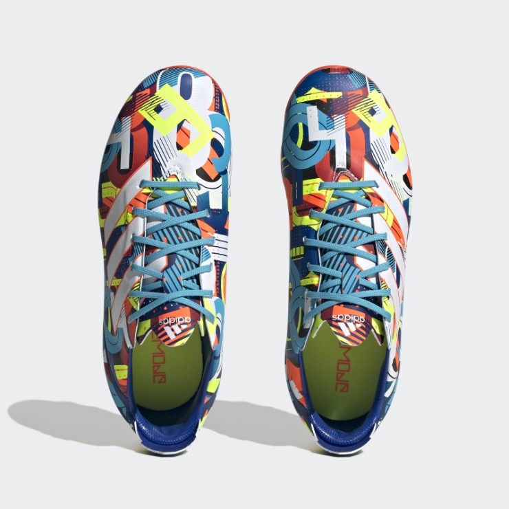 Botas De Fútbol Para Terreno Firme Adidas Gamemode Cyan