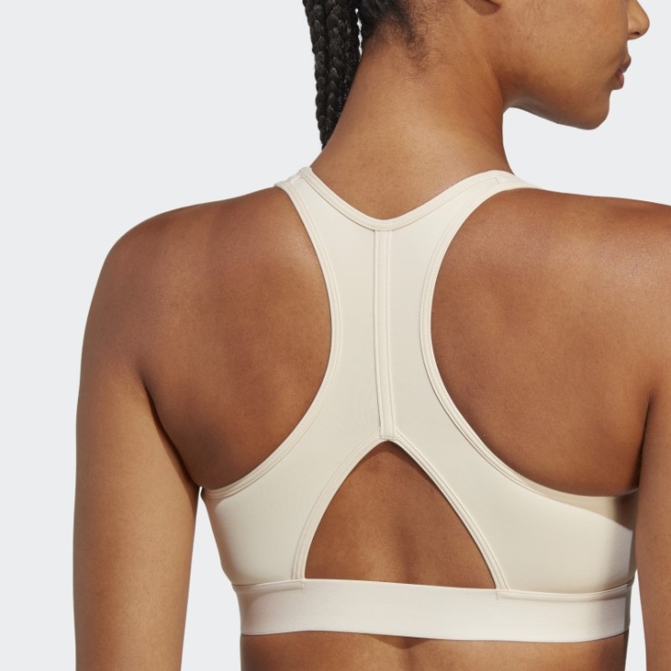 Sujetador Deportivo De Lino De Sujeción Media Adidas