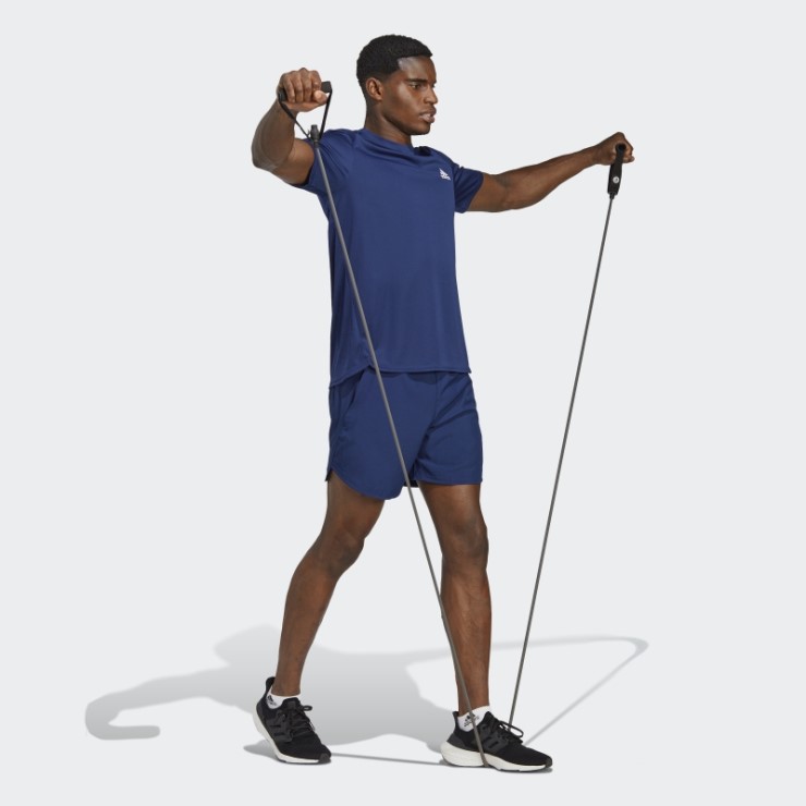 Camiseta Aeroready Diseñada Para El Movimiento Azul Oscuro Adidas