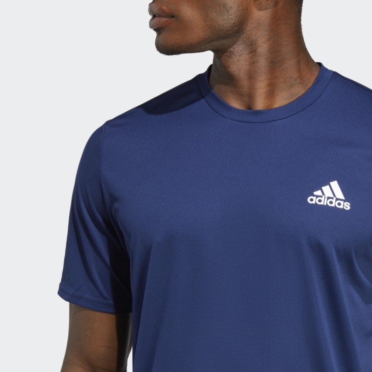 Camiseta Aeroready Diseñada Para El Movimiento Azul Oscuro Adidas