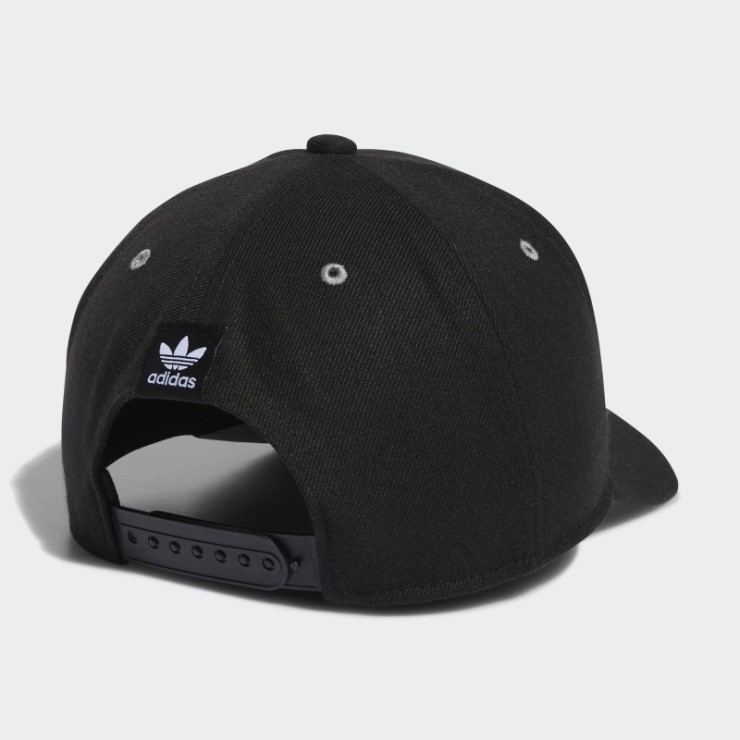 Gorro Moderno Precurvado Negro Adidas