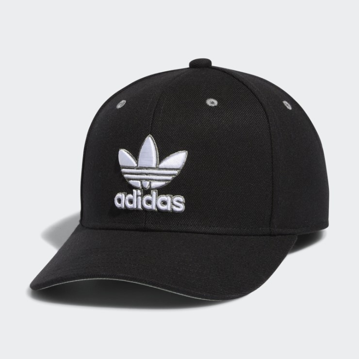 Gorro Moderno Precurvado Negro Adidas