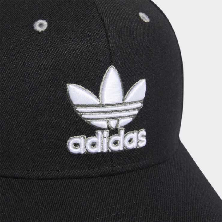 Gorro Moderno Precurvado Negro Adidas