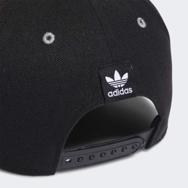 Gorro Moderno Precurvado Negro Adidas