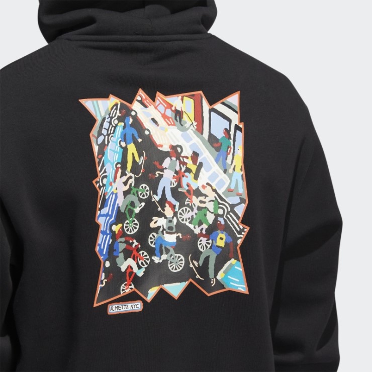 Mettz Mobbing Sudadera Con Capucha (género Neutro) Negro Adidas