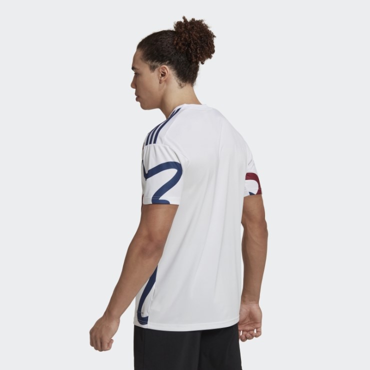 Camiseta Adidas Girondins De Burdeos 22/23 Segunda Equipación Blanca