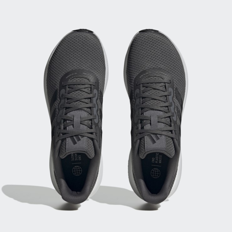 Zapatillas Adidas Runfalcon 3 Cloudfoam Bajas Gris