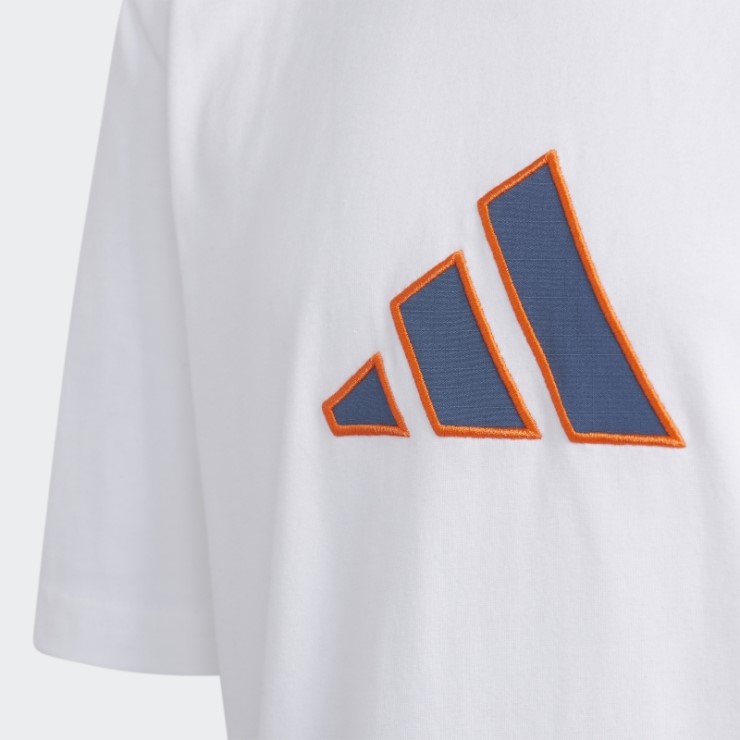 Trae Camiseta Joven Adidas Blanca
