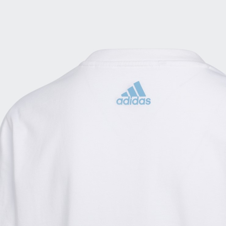 Trae Camiseta Joven Adidas Blanca