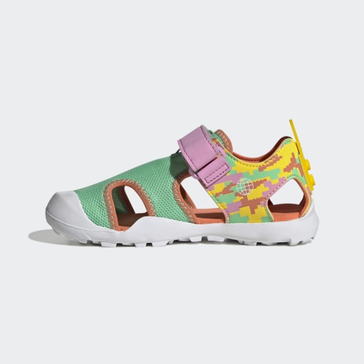 Sandalias Terrex X Lego Captain Toey Con Brillo Verde Adidas