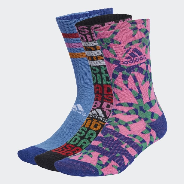 Calcetines Adidas X Farm Rio Crew 3 Pares Multicolor Fashion