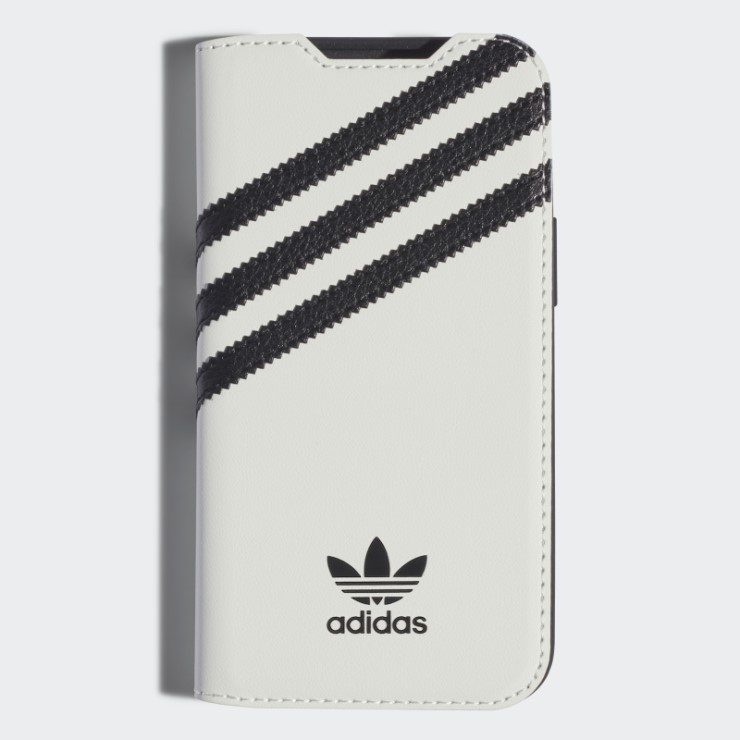 Funda Adidas Blanca O Booklet Pu Para Iphone 13/13 Pro Caliente