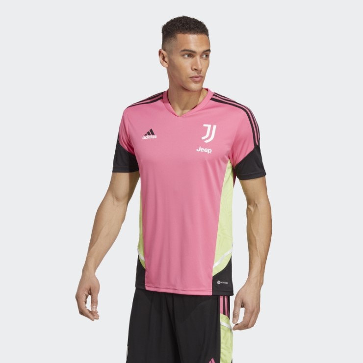 Camiseta De Entrenamiento Juventus Condivo 22 Magenta Adidas