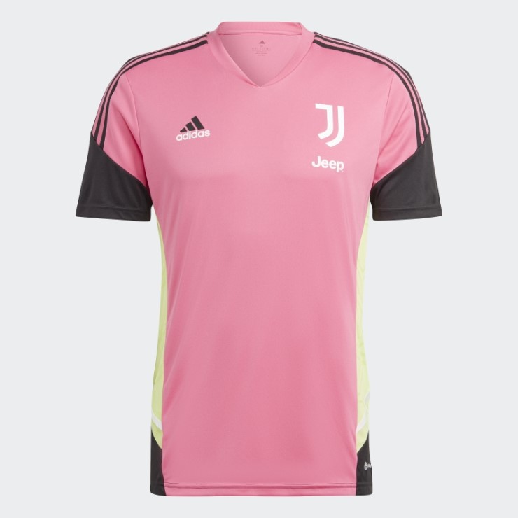 Camiseta De Entrenamiento Juventus Condivo 22 Magenta Adidas