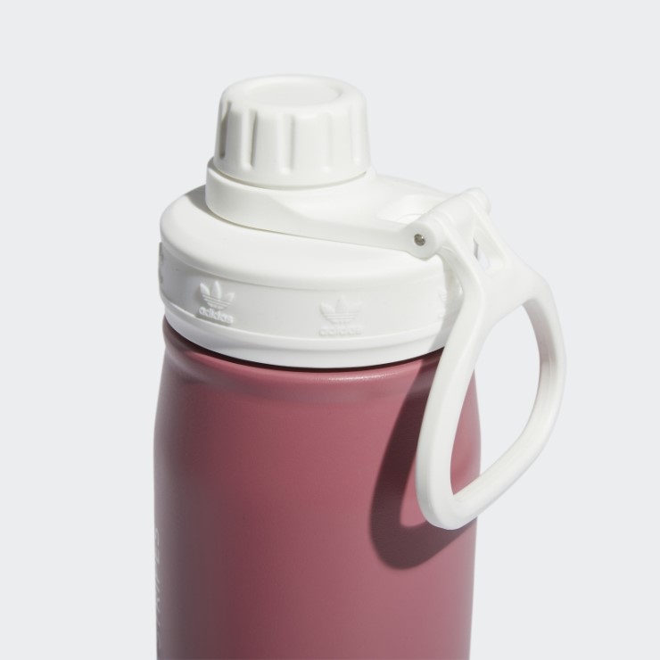 Botella Metalica Acero Rosa 600 Ml Adidas