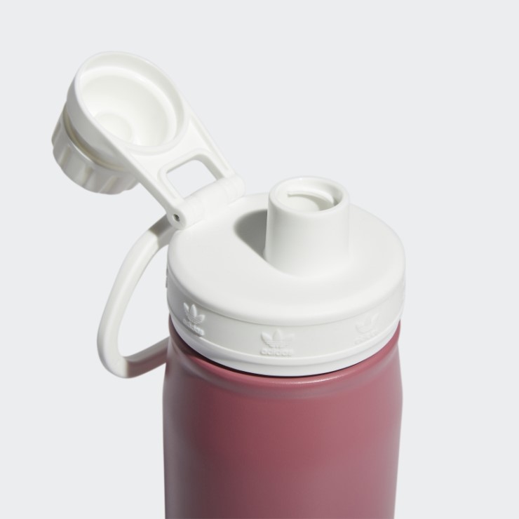 Botella Metalica Acero Rosa 600 Ml Adidas