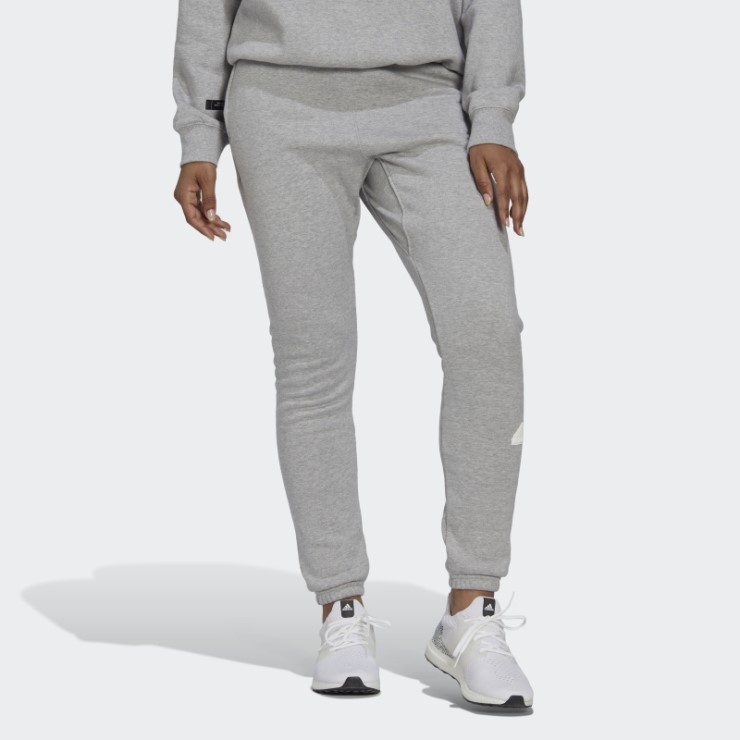 Adidas Pantalones De Chándal Gris Medio