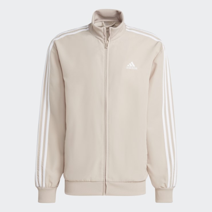 Chándal Gris Pardo Tejido Con 3 Rayas Adidas