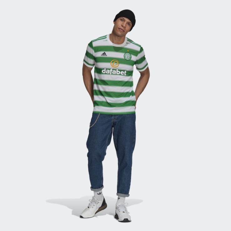 Camiseta Primera Equipacion Celtic Fc 21/22 Adidas Blanco