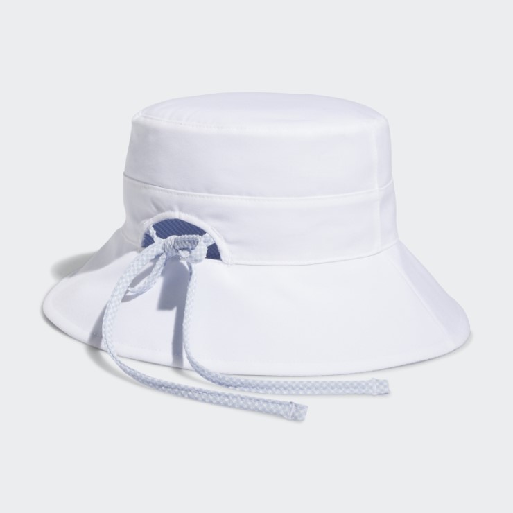 Sombrero Pescador Sol Reversible Cola De Caballo Blanco Adidas