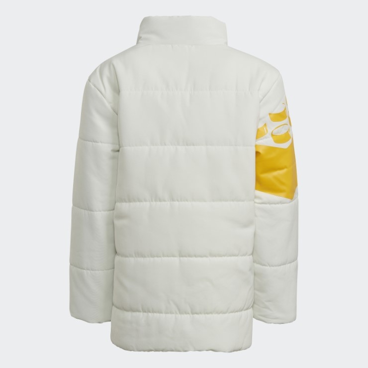 Chaqueta Acolchada De Invierno Blanca Adidas X Classic Lego