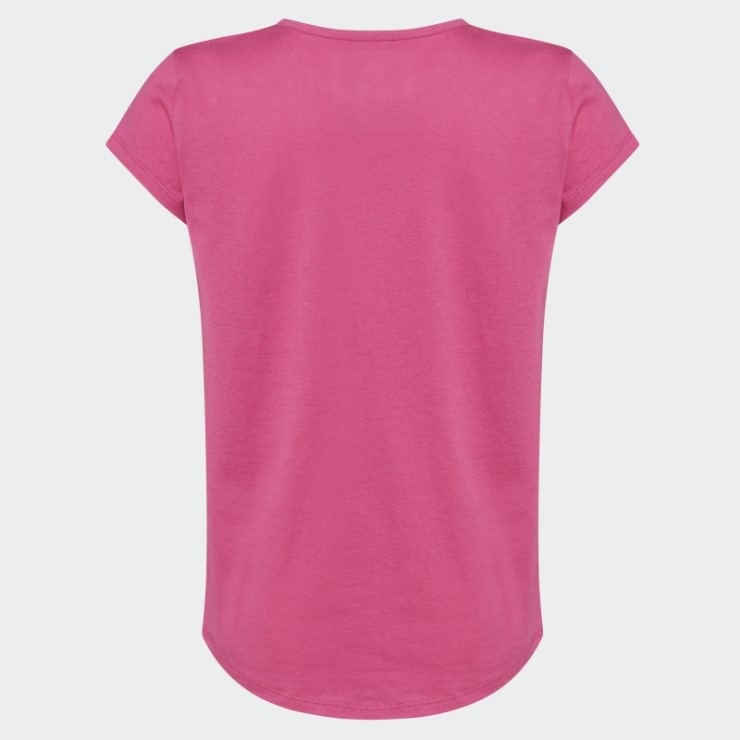 Camiseta Fucsia Ss Essential Adidas