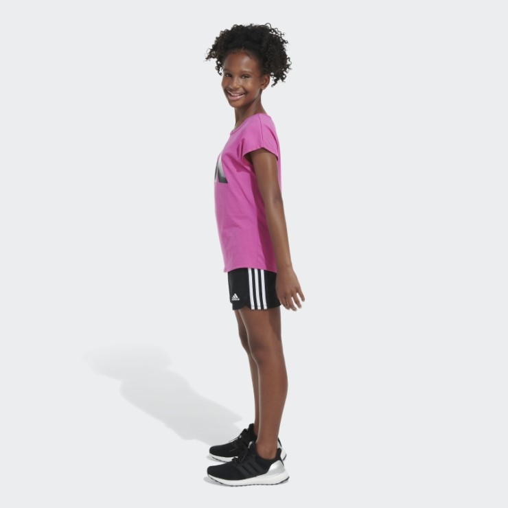 Camiseta Fucsia Ss Essential Adidas