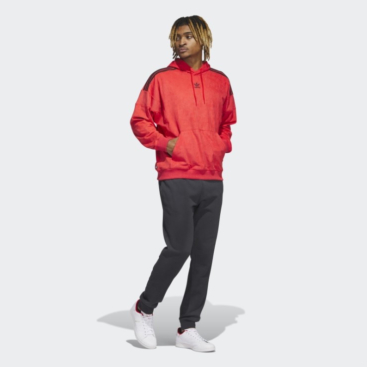Adidas Adicolor Classics Sudadera Con Capucha Roja