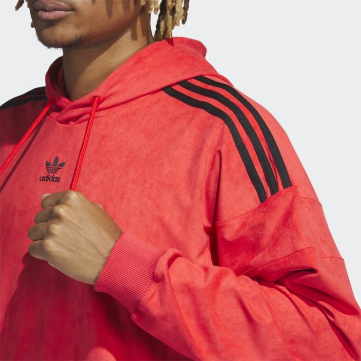 Adidas Adicolor Classics Sudadera Con Capucha Roja