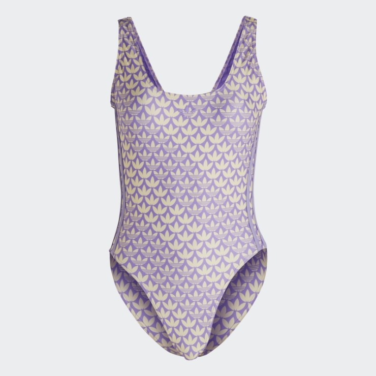 Bañador Amarillo Originals Monogram 3 Rayas Adidas