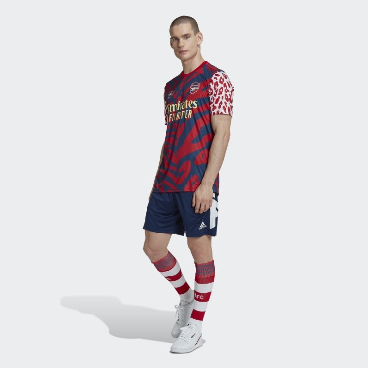 Camiseta Pre-partido Scarlet Hot Arsenal Fc X Adidas By Stella Mccartney