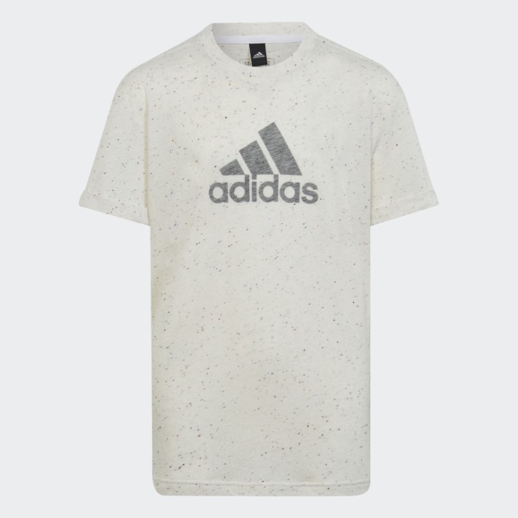 Camiseta Adidas Future Icons Winners Blanco Melange
