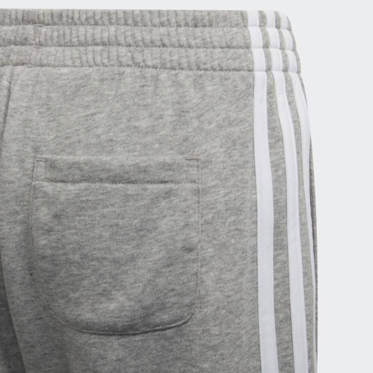 Pantalón Corto Adidas Essentials Blanco Con 3 Rayas