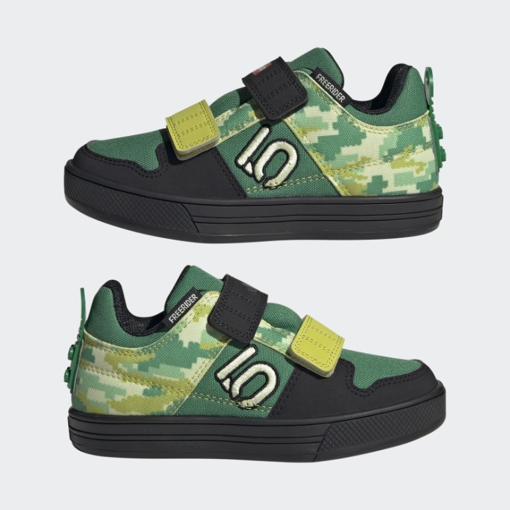 Verde Adidas Five Ten Freerider X Lego Zapatos De Bicicleta De Montaña De Moda