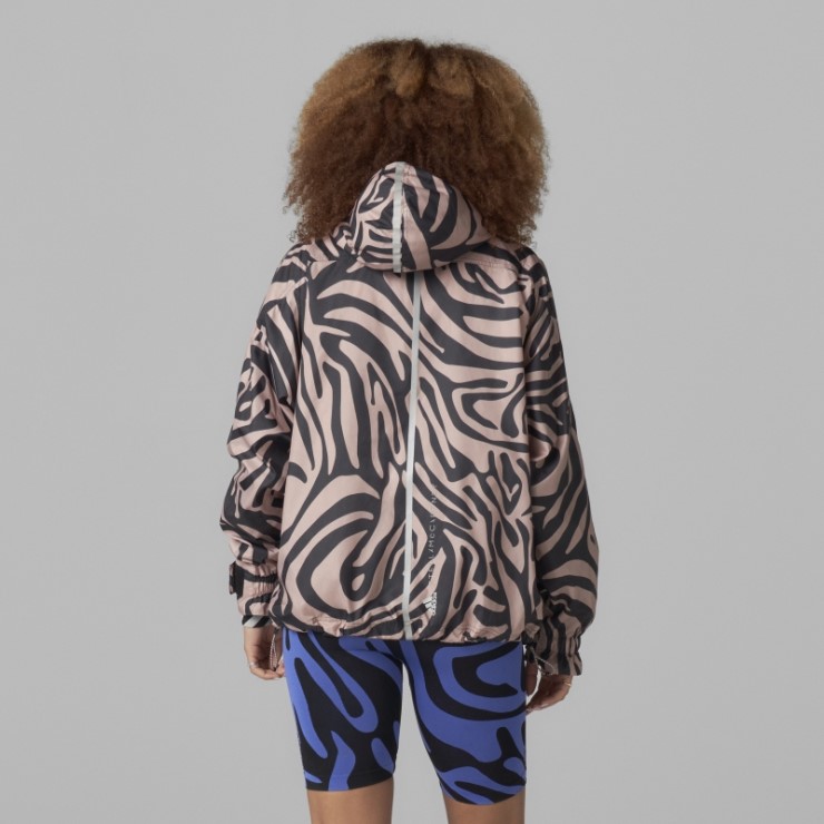 Cortavientos Estampado Adidas By Stella Mccartney Ash Pearl Hot