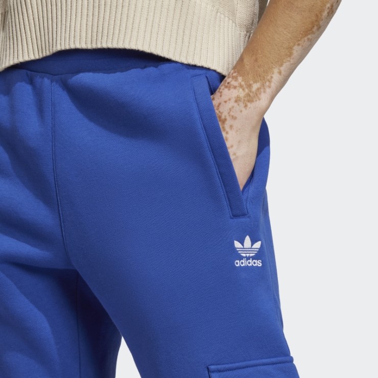 Jogger Adidas Trefoil Essentials Cargo Azul