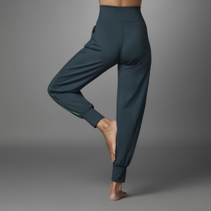 Pantalon De Yoga Autentico Balance Verde Adidas Fashion