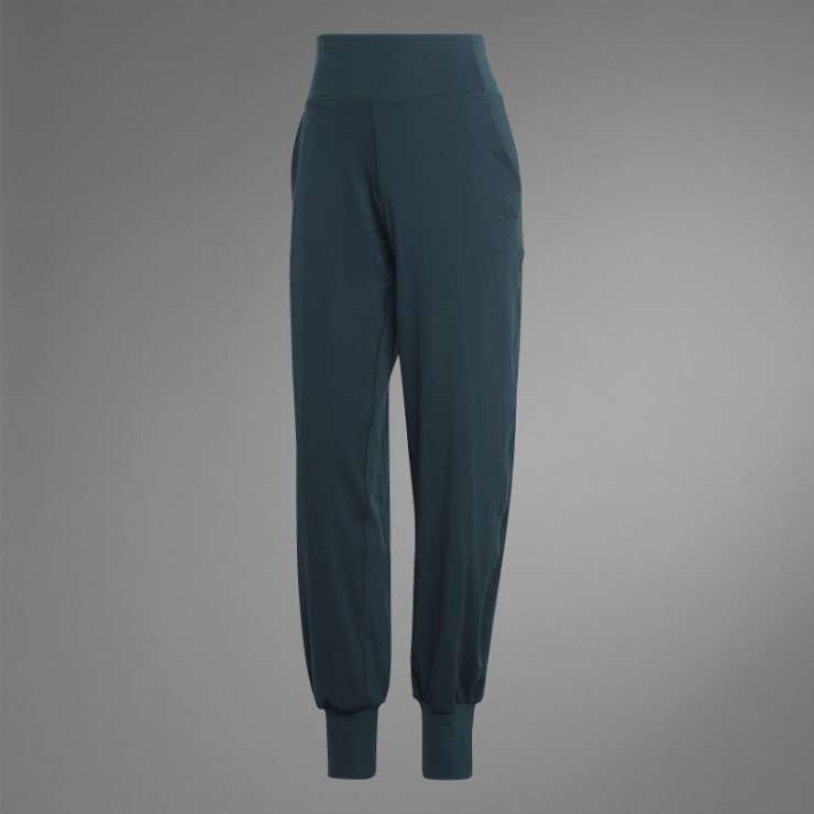Pantalon De Yoga Autentico Balance Verde Adidas Fashion