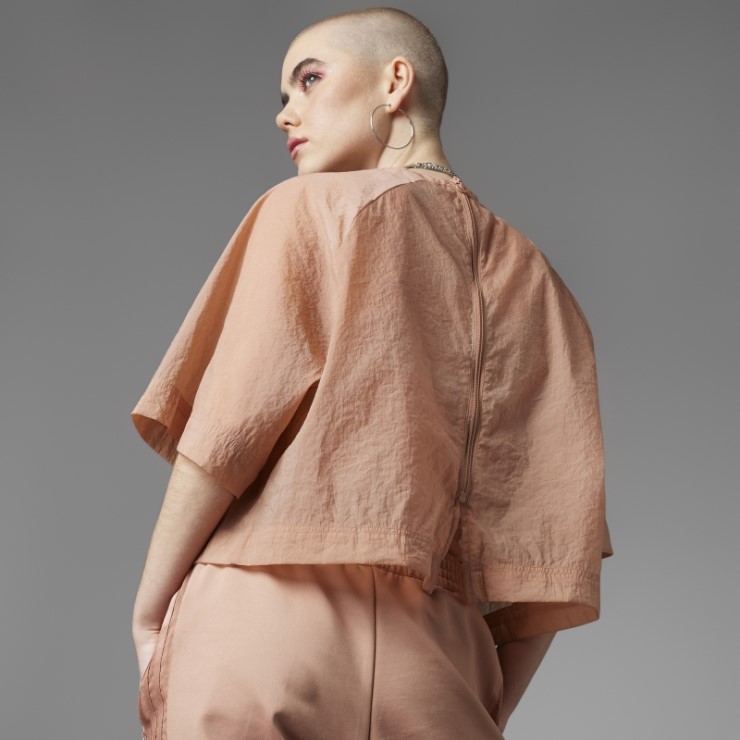 Siempre Original Camiseta Recortada Adidas Arcilla