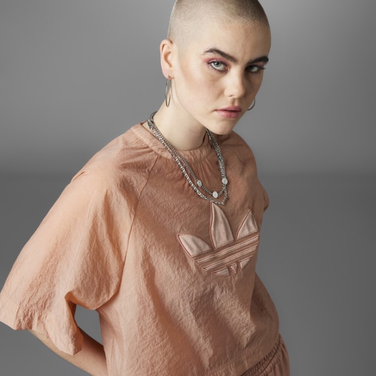 Siempre Original Camiseta Recortada Adidas Arcilla