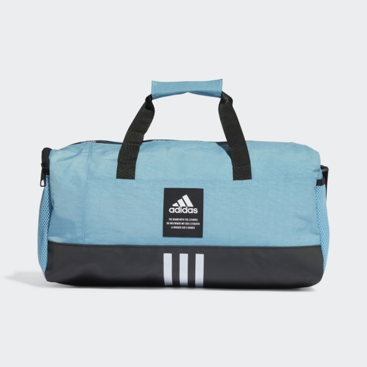 Adidas 4athlts Bolsa De Lona De Entrenamiento Azul Pequeña