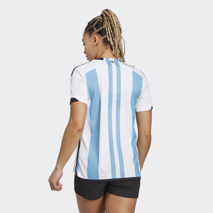 Argentina 22 Ganadores Primera Equipación Mujer Adidas Blanco