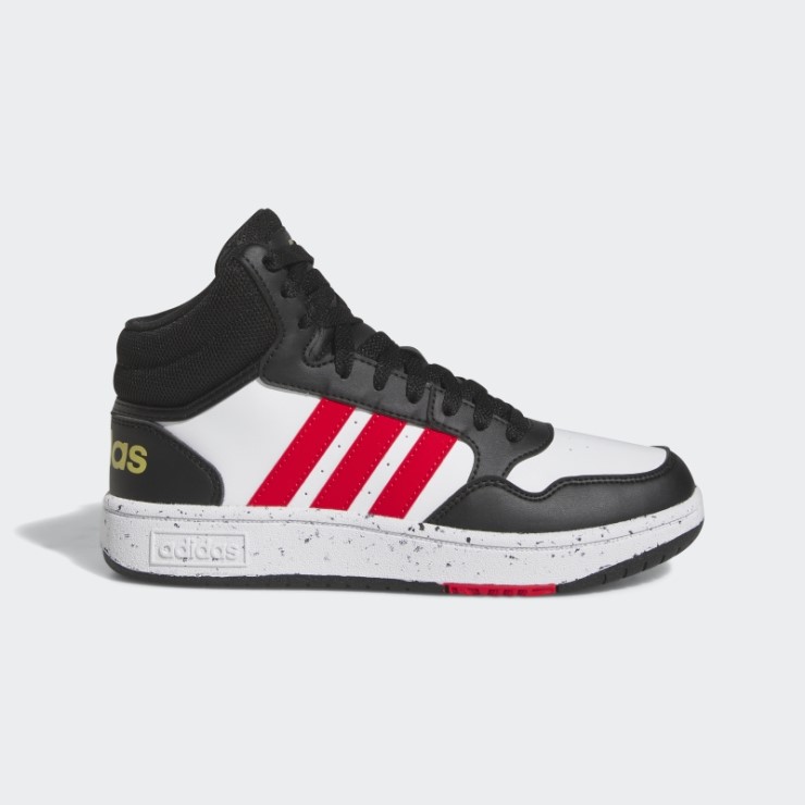 Negro Adidas Hoops Mid Zapatos Con Estilo