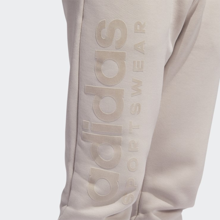 Pantalón Adidas Lounge Fleece Taupe