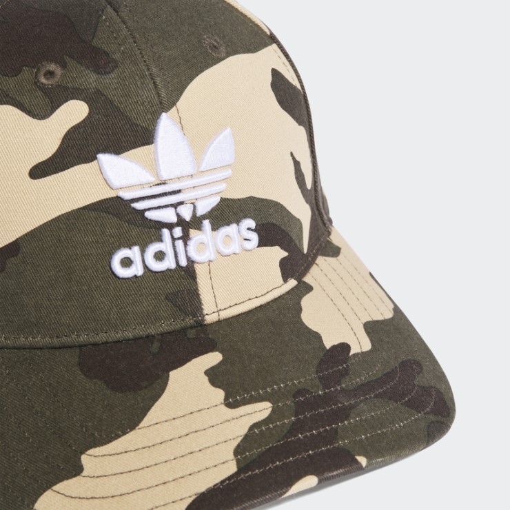 Gorra De Beisbol Camuflaje Verde Oliva Adidas