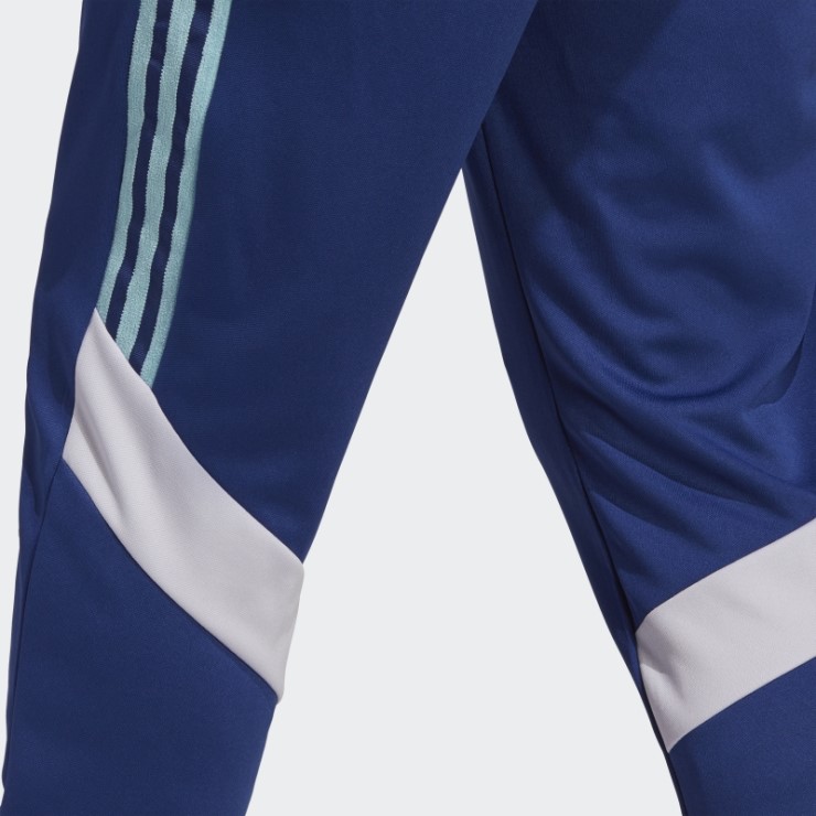 Elegante Pantalón Tiro Victoria Azul Adidas
