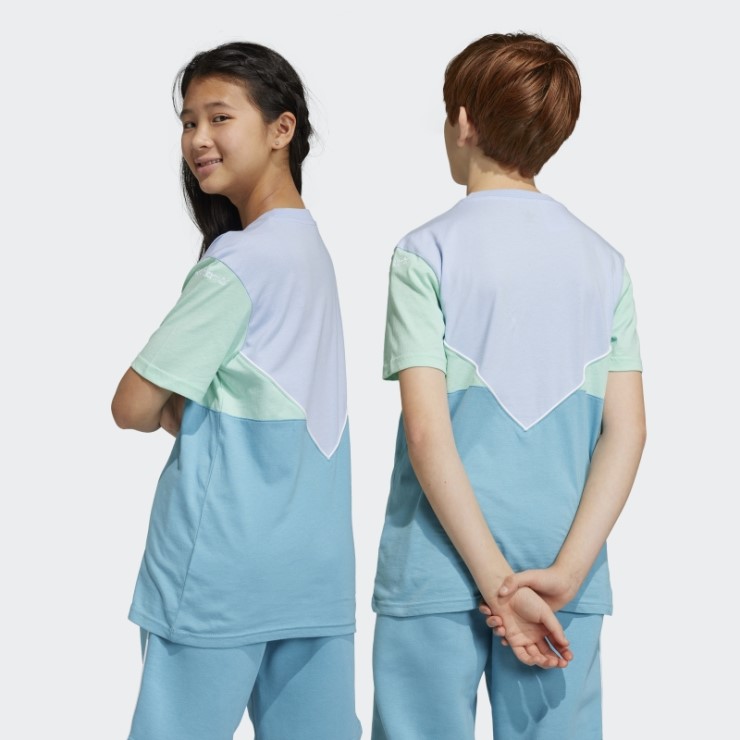 Camiseta Adidas Adicolor Azul Amanecer