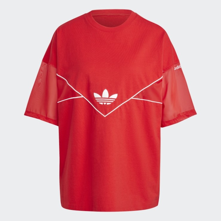 Camiseta Original Adidas Escarlata