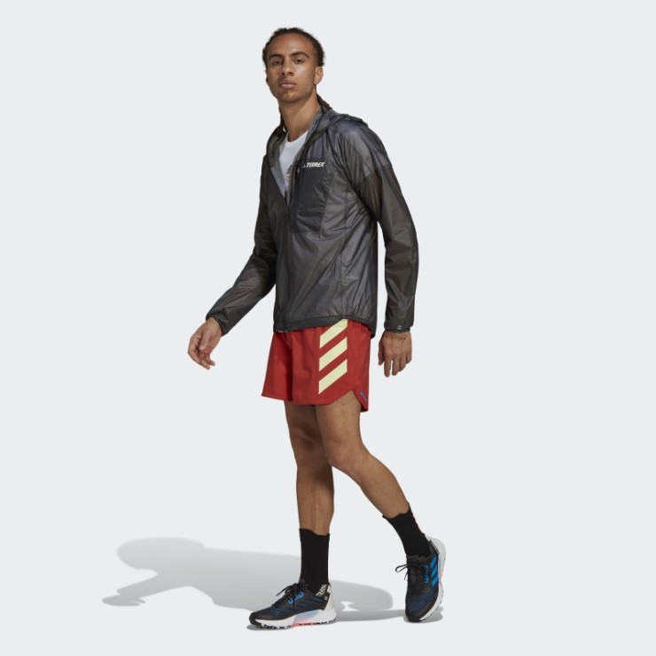 Chubasquero Negro Terrex Agravic 2.5 Capas Adidas