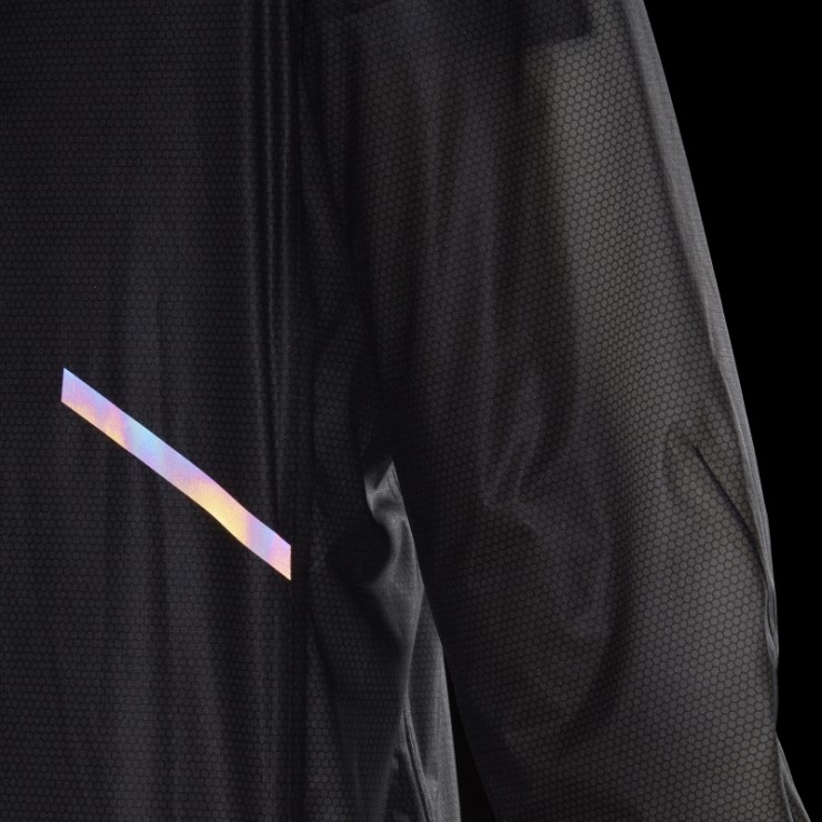 Chubasquero Negro Terrex Agravic 2.5 Capas Adidas